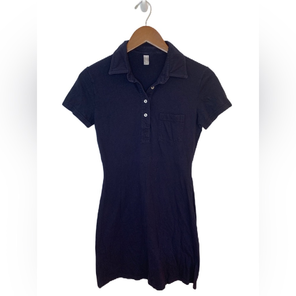 American Apparel Dress Women’s Medium Navy Bodycon Y2K Indie Sleeze Streetwear